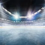 Hockey ice rink sport arena empty field - stadium