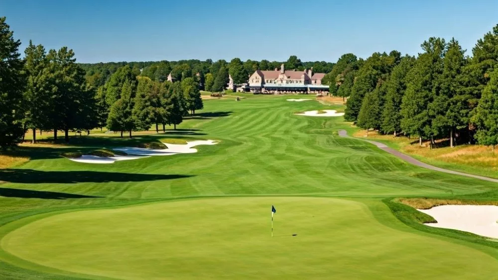 Oakmont Country Club golf course^ Plum^ Pennsylvania - home of 2025 U.S. Open