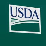 USDA Service Center. The US Department of Agriculture is responsible for laws related to farming^ forestry^ and food. Delphi - Circa April 2021