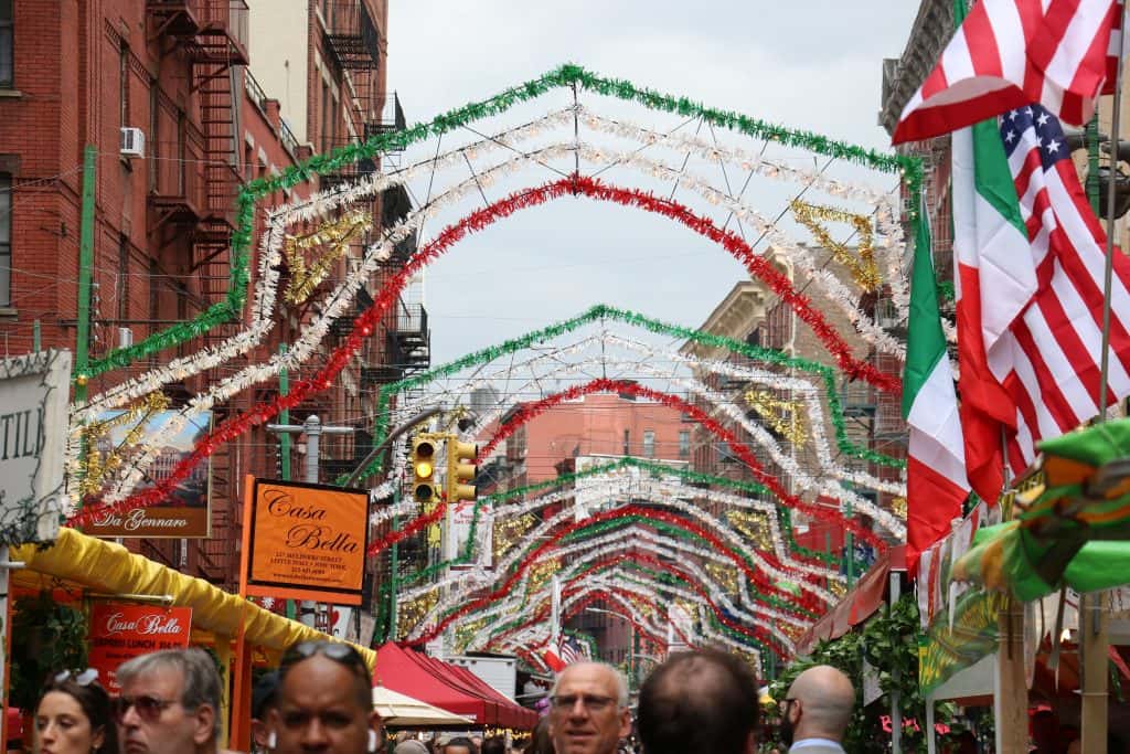 The Annual Feast of San Gennaro is Underway in Little Italy 77 WABC