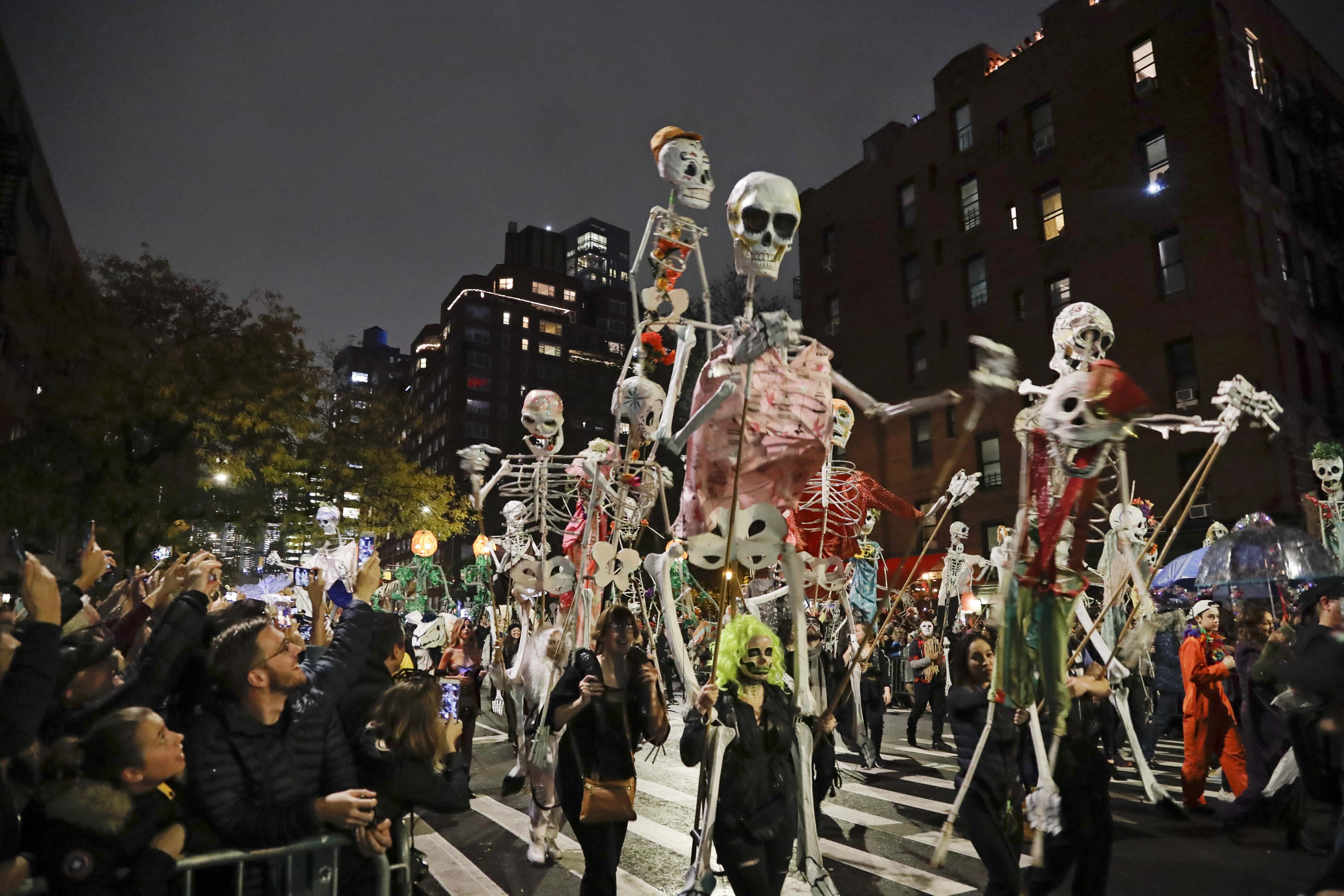 Tens Of Thousands March In Village Halloween  Parade  77 WABC