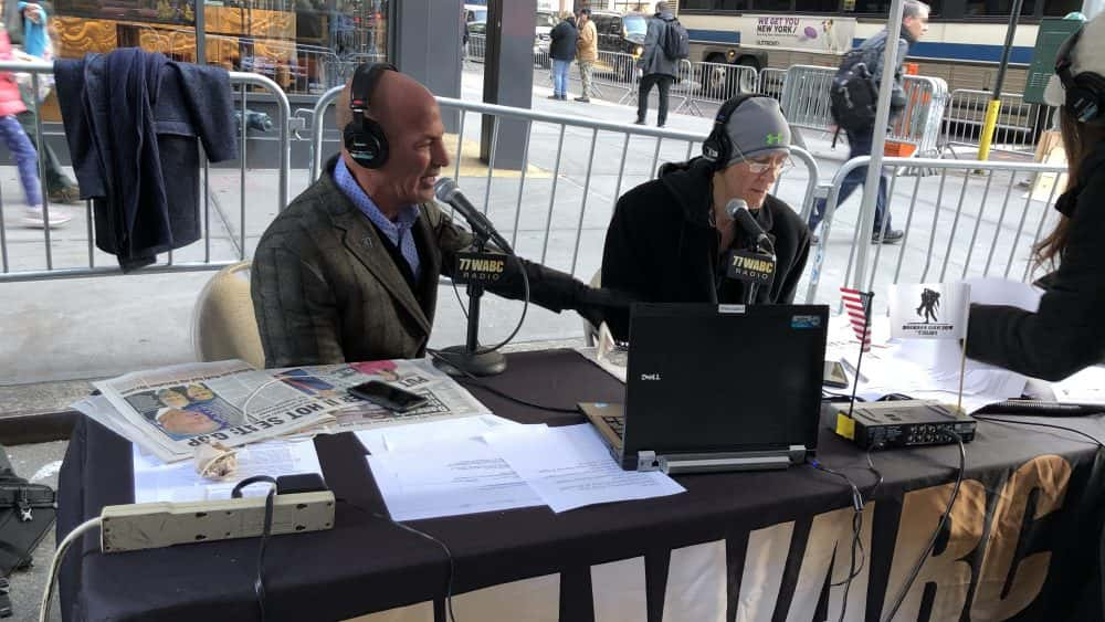 77 WABC Live From The New York City Veterans Day Parade With Bernie ...