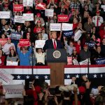 Syndication: CherryHill: President Trump speaks during a rally Tuesday, Jan. 28, 2020 in Wildwood, N.J.Jl Trump Wildwood 38