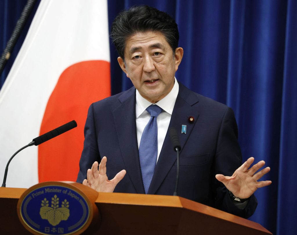 japan-japan-pm-abe-announces-resignation-due-to-flare-up-of-illness