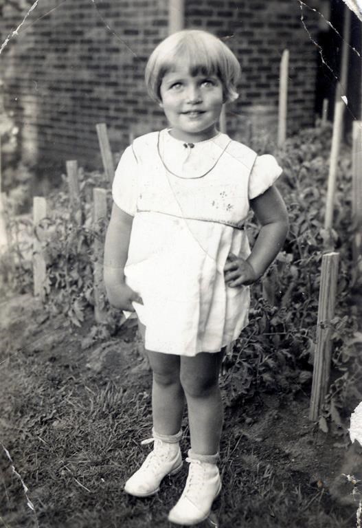 This image provided by the Supreme Court, shows Joan Ruth Bader at two-years-old in 1935. (Collection of the Supreme Court of the United States via AP)