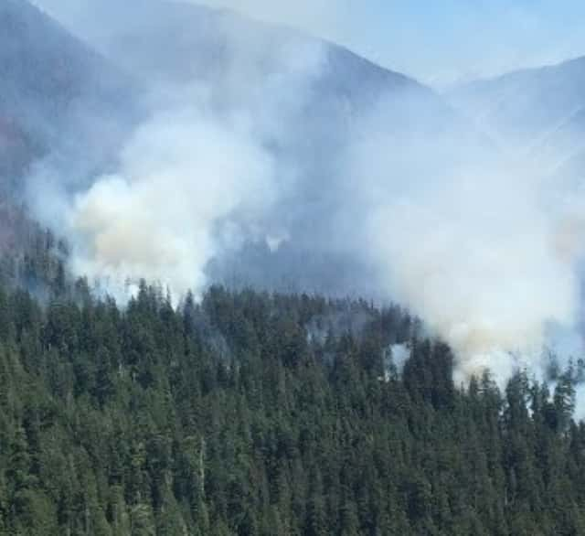 Fire burning in Olympic National ParkMyClallamCounty.com ...