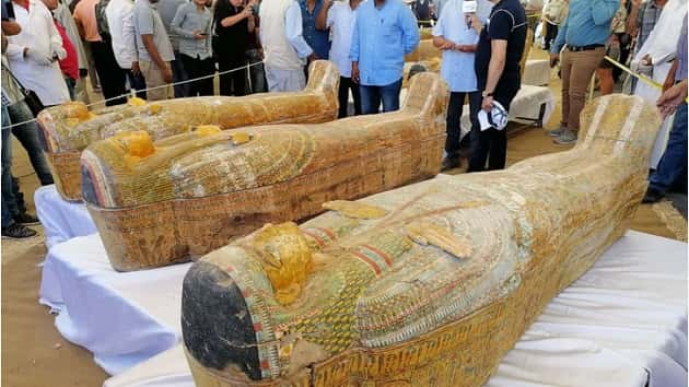 Egypt unveils 3,000-year-old wooden coffins in LuxorMyClallamCounty.com ...