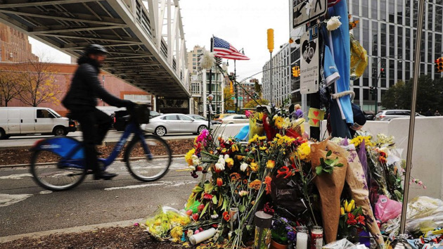 NYC truck terror attacker to serve - New York Bike Path Memorial Gty Jt 230516 1684253369817 HpEmbed 3x2 992895757