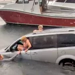 car-in-water