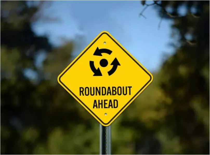 roundabout-sign