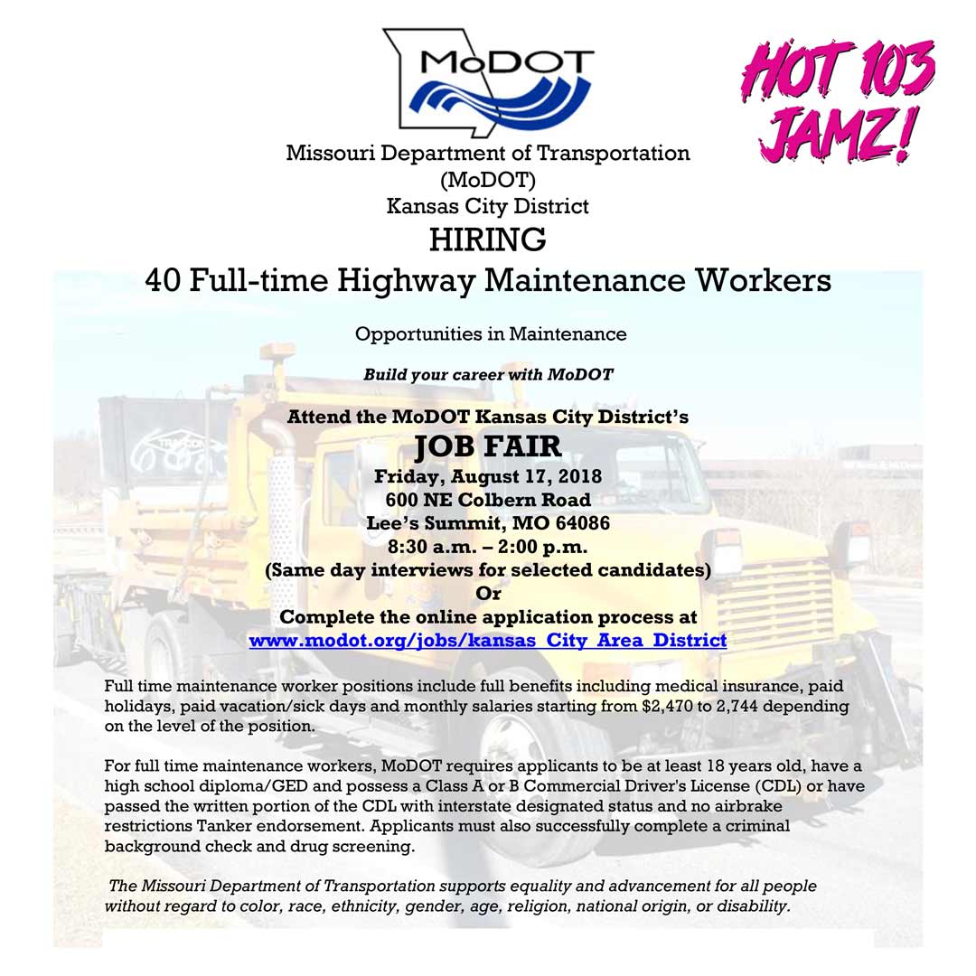 MoDOT Job Fair