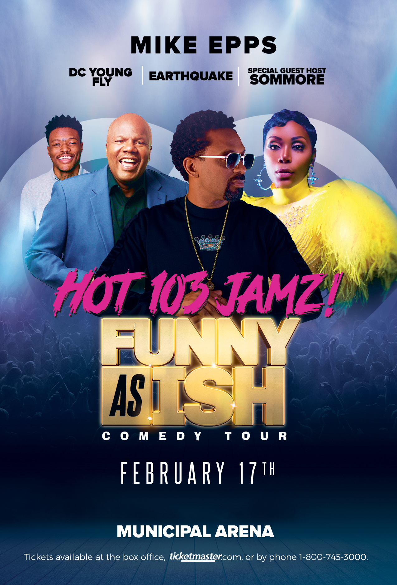 Funny As Ish Comedy Tour | Hot 103 Jamz!