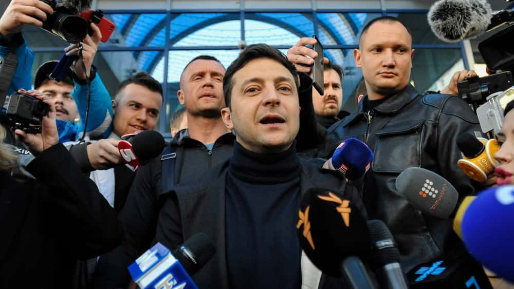 Ukraine Comedian Volodymyr Zelensky Wins Presidential Election In