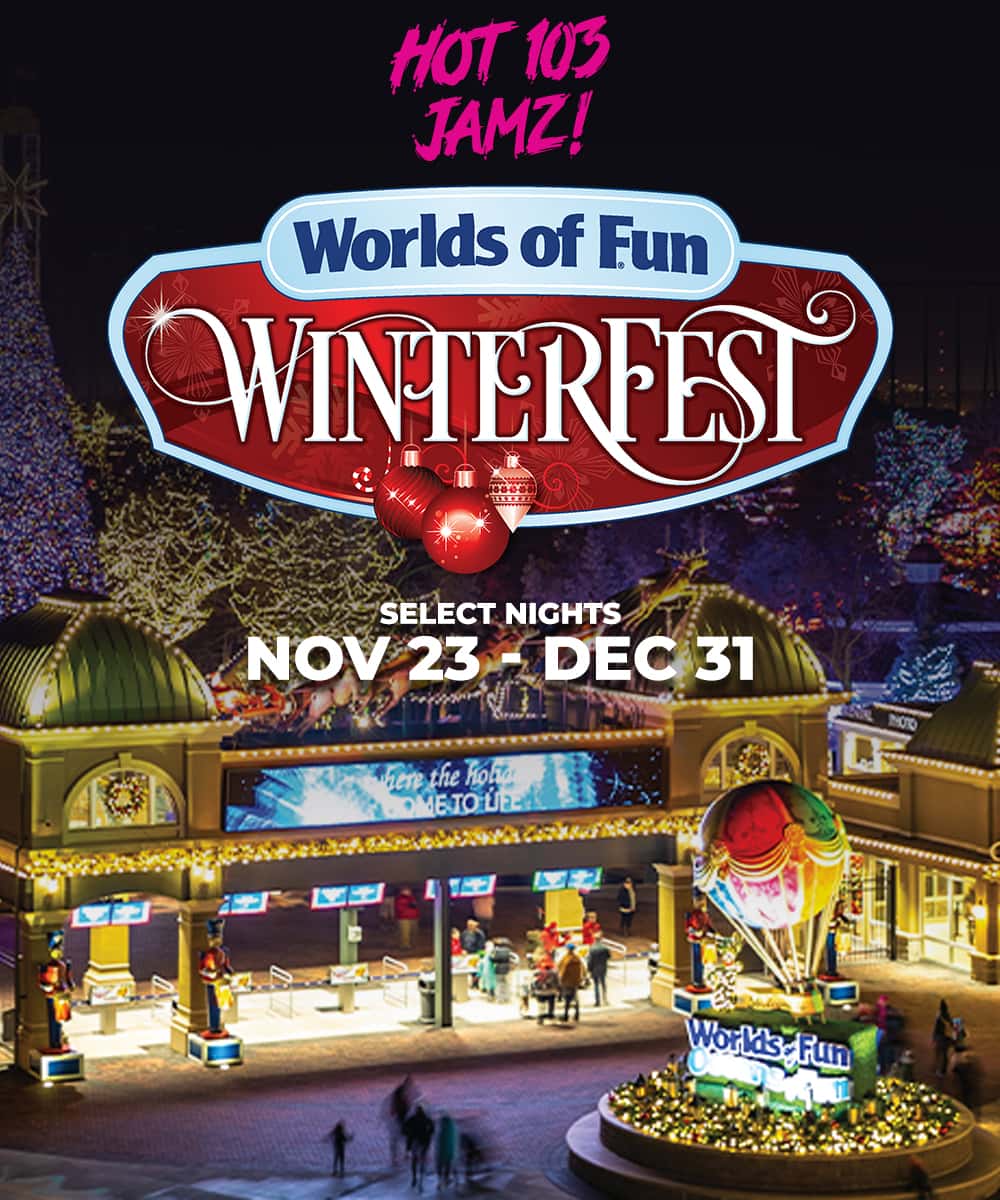 Worlds of Fun Winterfest Hot 103 Jamz!