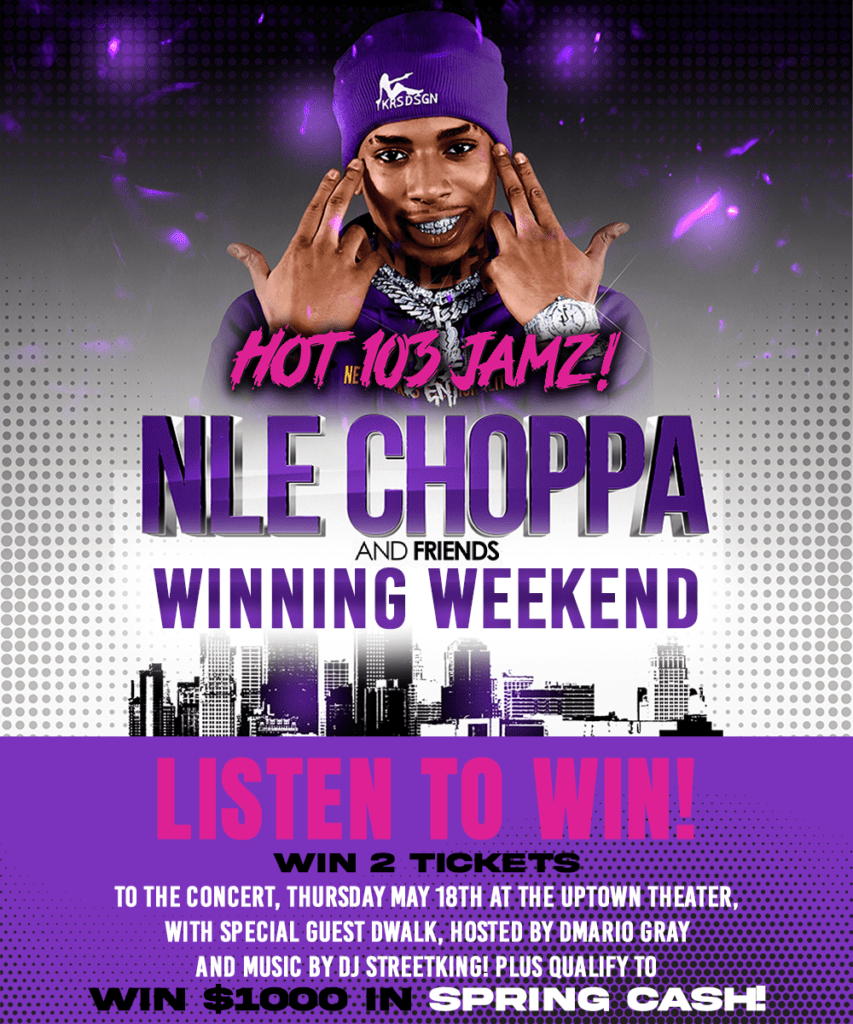 NLE Choppa Concert Winning Weekend - Vimarsana News