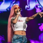 GloRilla in concert at Little Caesars Arena. Detroit^ Michigan - January 19 2024