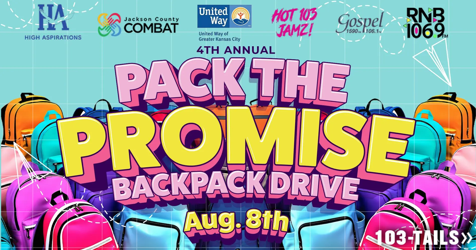 4th Annual Pack the Promise Backpack Drive