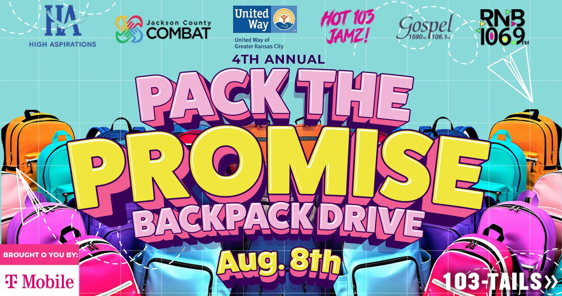 4th Annual Pack the Promise Backpack Drive