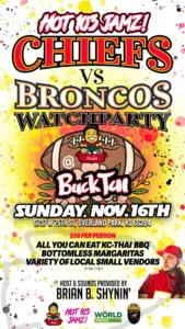 Hot 103 Jamz Kansas City vs. Denver Watch Party | Nov. 16, 2025