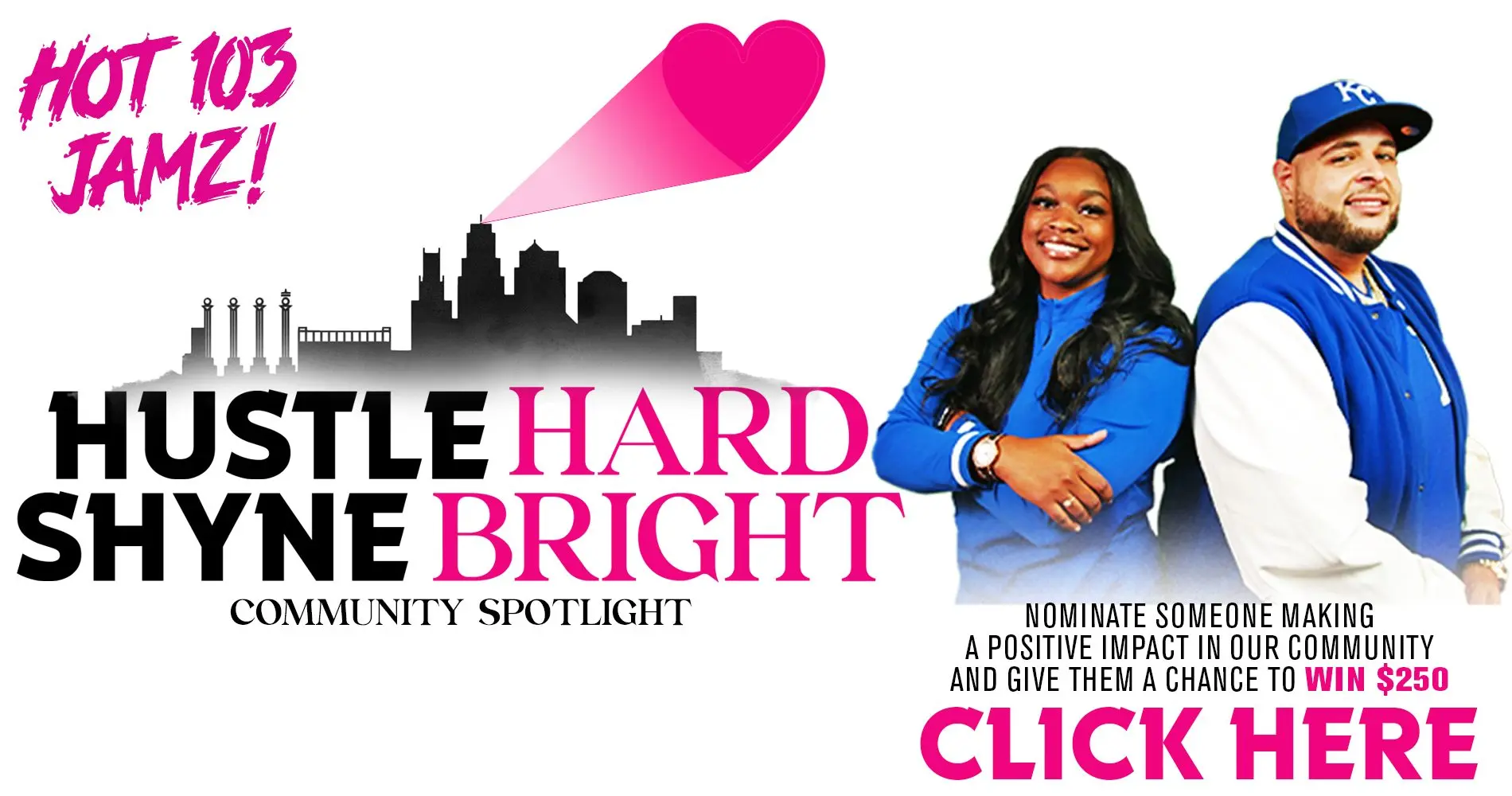 Nominate Someone for the HUSTLE HARD SHYNE BRIGHT Community Spotlight!