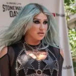 Singer Kesha performs on stage during Stonewall Day and Visitor Center Groundbreaking ceremony on Christopher street New York^ NY - June 24^ 2022
