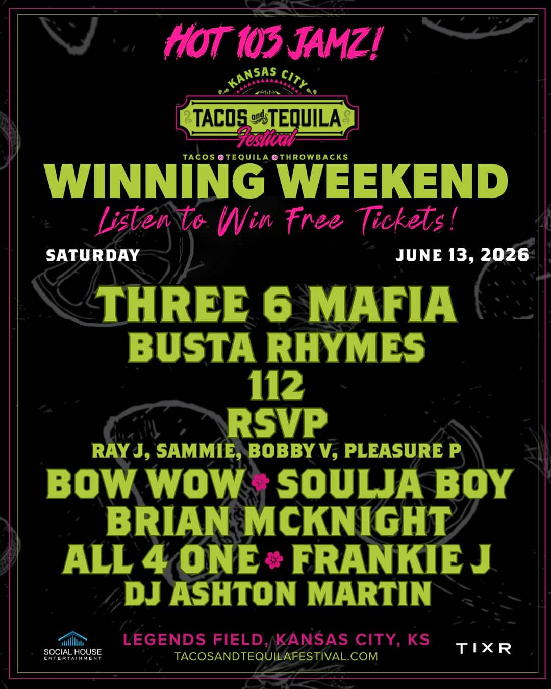 Tacos & Tequila Festival WINNING WEEKEND | Hot 103 Jamz!