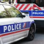 Police cars on the Paris streets. Paris ^France - September 03.2020