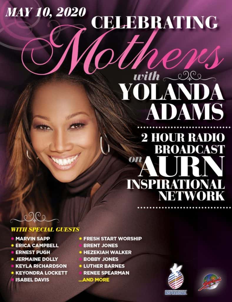 Celebrate Mothers Day with Yolanda Adams Gospel 1590 KPRT