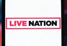 In this photo illustration^ the Live Nation Entertainment logo is seen displayed on a smartphone screen. September 24^ 2025^ United States