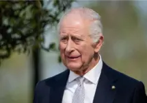 King Charles III at Villa Doria Pamphilj Rome^ Italy - April 10^ 2025