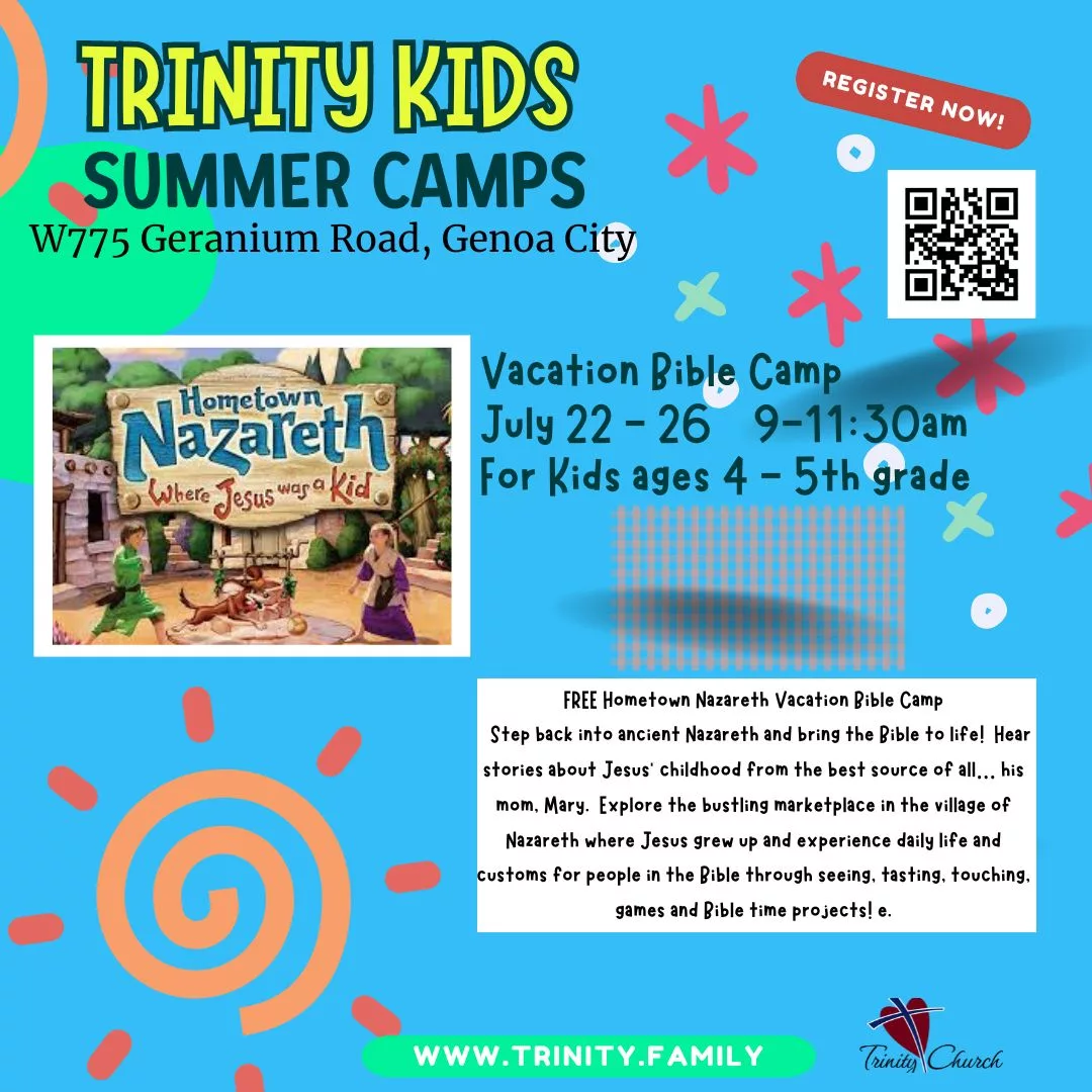 Trinity Kids Vacation Bible Camp WLKG 96.1 FM The Lake