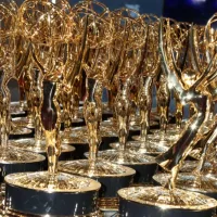 Emmy Awards at the 69th Primetime Emmy Awards - Press Room at the JW Marriott Gold Ballroom on September 17^ 2017 in Los Angeles^ CA