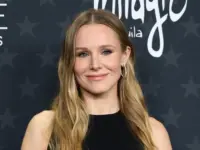 Kristen Bell at the 2025 Critics Choice Awards at Barker Hanger on February 7^ 2025 in Santa Monica^ CA