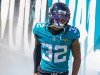 #32 TYSON CAMPBELL DURING HOUSTON TEXANS VS JACKSONVILLE JAGUARS GAME ON OCTOBER 9^ 2022 at TIAA BANK FIELD JACKSONVILLE FLORIDA