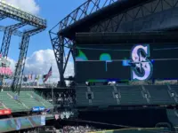 T-Mobile Park^ home of MLB's Seattle Mariners. Seattle^ WA/ USA - March 2019