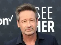 David Duchovny at the 29th Annual Critics Choice Awards - Arrivals at the Barker Hanger on January 14^ 2024 in Santa Monica^ CA