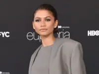 Zendaya Coleman arrives for the ‘Euphoria’ FYC Party on April 20^ 2022 in Los Angeles^ CA LOS ANGELES - APR 20