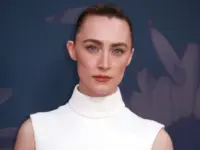 Saoirse Ronan attends the "Blitz" World Premiere at the 68th BFI London Film Festival at The Royal Festival Hall in London^ England. London^ United Kingdom - October 9^ 2024