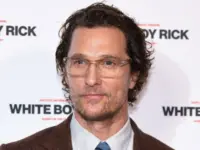 Matthew McConaughey at the "White Boy Rick" screening at the Picturehouse Central^ London. LONDON^ UK. November 27^ 2018
