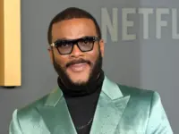 Tyler Perry at the premiere for The Six Triple Eight at the Egyptian Theatre. LOS ANGELES^ CA. December 03^ 2024