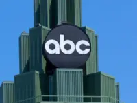 BURBANK^ CA/USA - MAY 2^ 2015: ABC Television Center building and Logo. ABC is a television broadcast corporation in the United States.