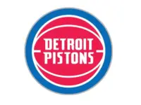 Vector prepared and cleaned city team Detroit Pistons logo