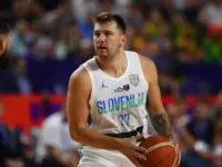 Luka Dončić during the basketball match of Eurobasket 2022 Slovenia vs Lithuania. COLOGNE^ GERMANY - SEPTEMBER 1^ 2022
