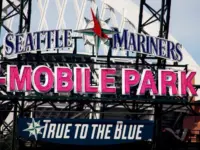 T-Mobile Park home to the Seattle Mariners. Seattle^ Washington / USA - March 28th 2019