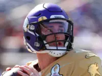 NFC quarterback Kirk Cousins of the Minnesota Vikings throws a pass during the Pro Bowl at Camping World Stadium in Orlando^ Fla. Jan 26^ 2020; Orlando^ FL USA
