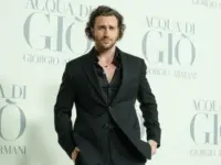 Aaron Taylor Johnson attends the Madrid photocall for "ACQUA DI GIO" By Giorgio Armani at Matadero Madrid on March 07^ 2024 in Madrid^ Spain.