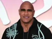 Dwayne Johnson attends the "Moana 2" UK Premiere at Cineworld Leicester Square in London^ England. London^ United Kingdom - November 24^ 2024