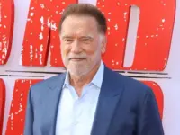 Arnold Schwarzenegger at Netflix's 'Fubar' Season 2 premiere held at the Tudum Theater in Hollywood^ USA on June 11^ 2025.