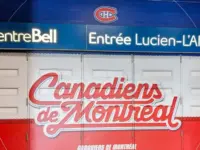 Centre Bell Entrance Signage Canadiens de Montreal Hockey Team Canada^ Montreal^ 24 December 2025