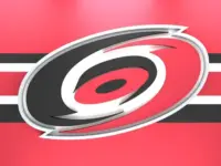 Emblem of the Carolina Hurricanes. The Carolina Hurricanes are a professional ice hockey team. Logo for presentation or infographics. 3D render. 3D Illustration